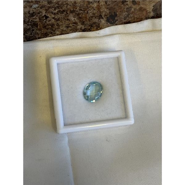 NEW 4.8CT NATURAL SWISS BLUE TOPAZ, UNTREATED OVAL CUT