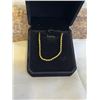Image 1 : NEW 14K GOLD PLATED 2.0MM TWISTED ROPE NECKLACE, 23" LONG