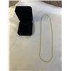 Image 3 : NEW 14K GOLD PLATED 2.0MM TWISTED ROPE NECKLACE, 23" LONG