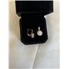 Image 3 : NEW 18K GOLD PLATED 1.0CT EACH SIMULATED DIAMOND (CZ) HALO LEVERBACK EARRINGS