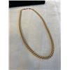 Image 2 : NEW 18K GOLD PLATED 8.0MM CUBAN LINK NECKLACE 24" LONG