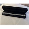 Image 1 : NEW PLATINUM PLATED 14.0MM ICED OUT CUBAN LINK BRACELET 8" LONG