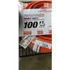 Image 3 : AS NEW LIFESUPPLY 100FT ORANGE  INDOOR OUTDOOR 3 WIRE GROUNDED AND LIGHTED EXTENSION CORD, 10AWG