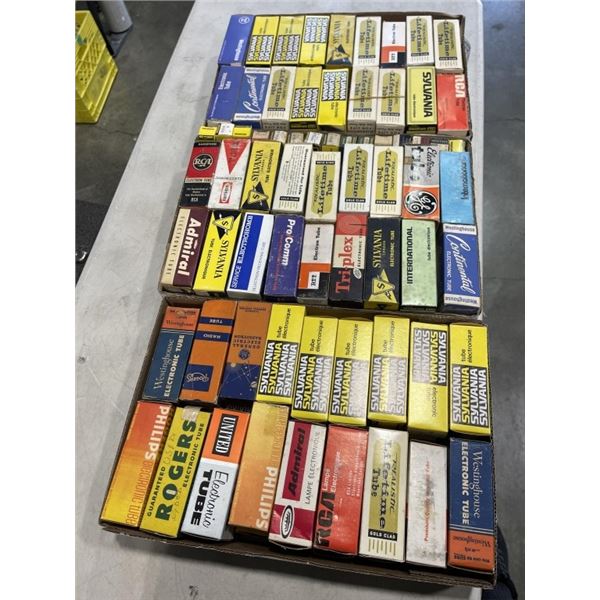 APPROX 250 VINTAGE ELECTONIC TUBES