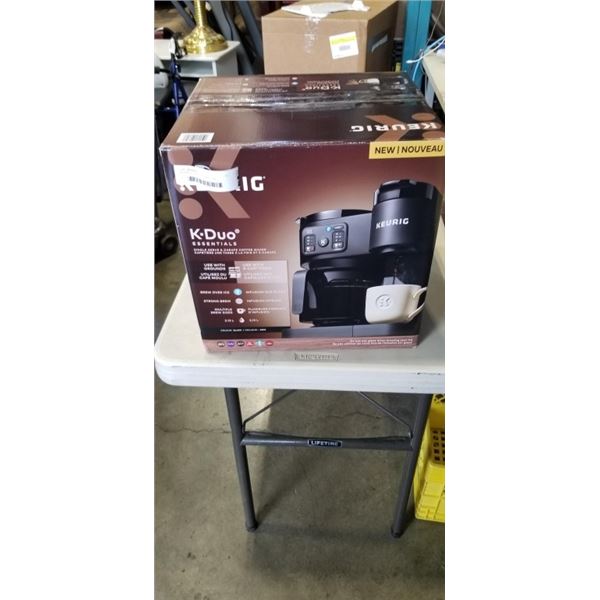 KEURIG K-DUO COFFEE MACHINE