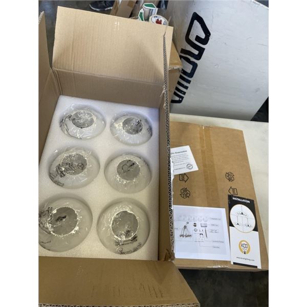 MODO LIGHTING SPUTNIK 6 LIGHT FIXTURE
