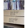 Image 3 : TRAY OF OFFICE STATIONAIRY INCLUDING AZAR 3 TIER BROCHURE HOLDER, 20 ROLLS THERMAL RECEIPT PAPER, 2 