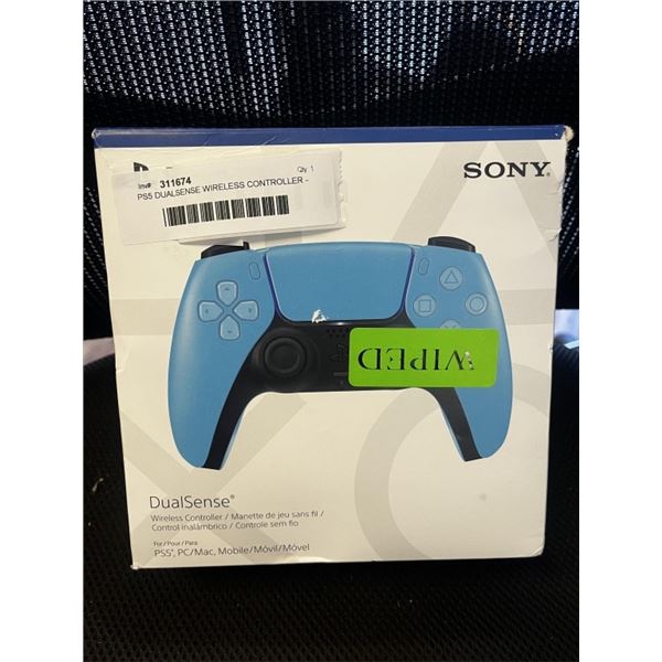 PS5 DUALSENSE WIRELESS CONTROLLER - TESTED WORKING, RETAIL $94