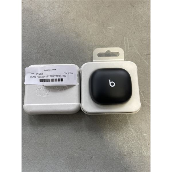 BEATS POWERBEATS FIT TRUE WIRELESS HEADPHONES - TESTED WORKING, RETAIL $249