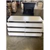 Image 2 : IKEA MALM WHITE 6 DRAWER DRESSER AND NIGHT STAND