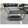 Image 1 : 2 TIER 4 WHEEL METAL WAREHOUSE DOLLY