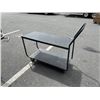 Image 4 : 2 TIER 4 WHEEL METAL WAREHOUSE DOLLY