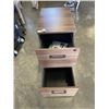 Image 2 : MODERN 2 DRAWER FILING CABINET, AS NEW CONDITION