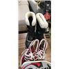 Image 4 : 6 PAIRS OF SHOES, BOOTS, AND SLIDES