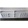 Image 5 : WHITE IKEA SHELVING UNIT - 7.5FT WIDE