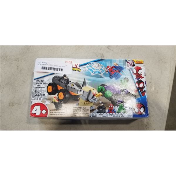 AS NEW MARVEL LEGO SPIDEY AND HIS FRIENDS PLAY SET #10782