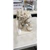 Image 3 : LION RESIN FIGURE, 18 INCH LONG, 12 INCH TALL