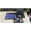 Image 1 : LOT OF ASSORTED KILM ACCESSORIES FOR COMPUTERS INCLUDING BOOMBOXES AND KEYBOARDS