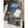 Image 1 : LOT OF ASSORTED KILM ACCESSORIES FOR COMPUTERS INCLUDING BOOMBOXES AND KEYBOARDS