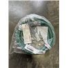 Image 1 : AS NEW LIFESUPPLY 10FT GREEN  INDOOR OUTDOOR 3 WIRE GROUNDED AND LIGHTED EXTENSION CORD, 10AWG