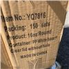 Image 4 : CASE OF NEW THEO RO16 CONTAINERS WITH LIDS 150 SETS