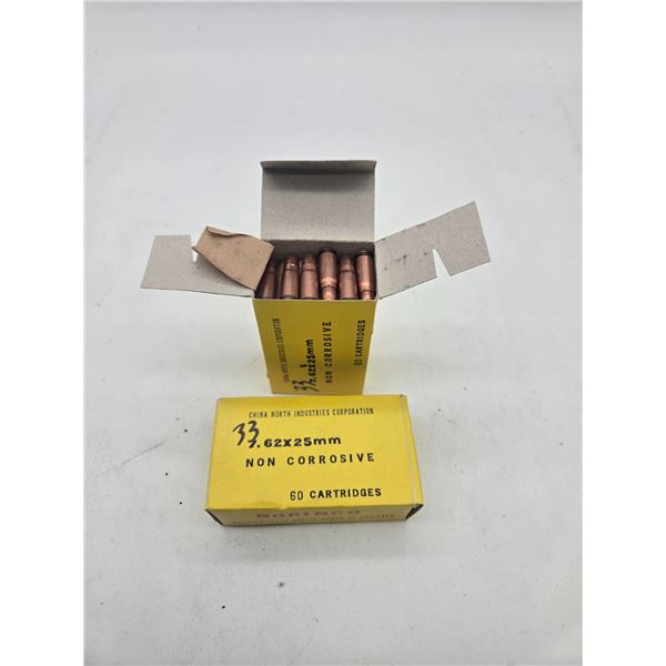 7.62x25mm Tokarev ammunition (c64)