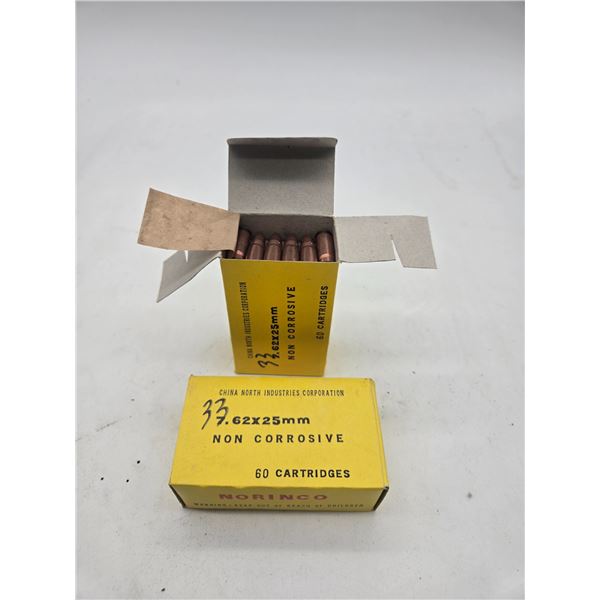7.62x25mm Tokarev ammunition (c64)
