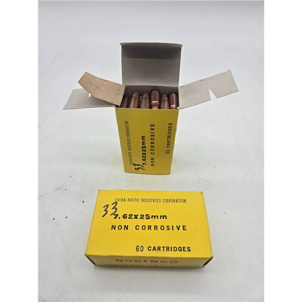 7.62x25mm Tokarev ammunition (c64)