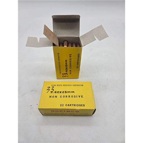 7.62x25mm Tokarev ammunition (c64)