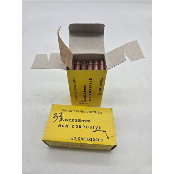 7.62x25mm Tokarev ammunition (c64)
