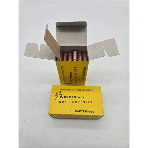 7.62x25mm Tokarev ammunition (c64)
