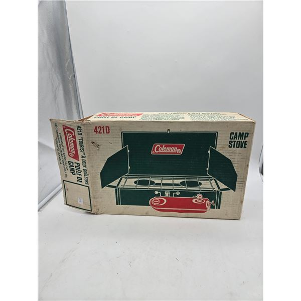 Coleman two-burner camp stove (c53)