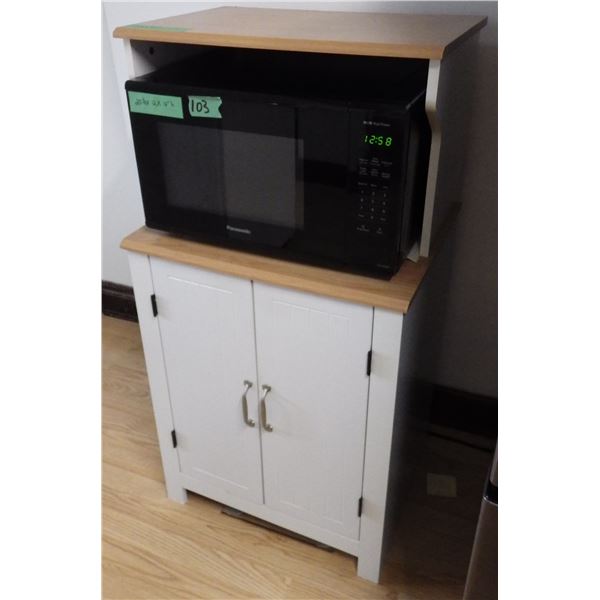 Panasonic Microwave and microwave Stand
