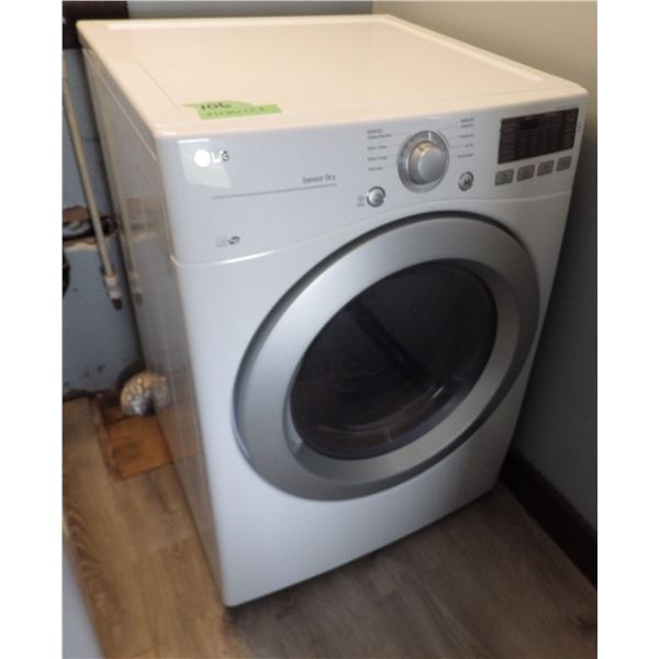 LG Sensor Dry Clothes Dryer front loading