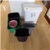 Image 1 : lot with garbage cans etc