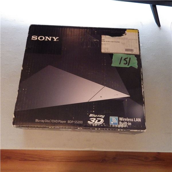 Sony blu-ray disc / DVD player