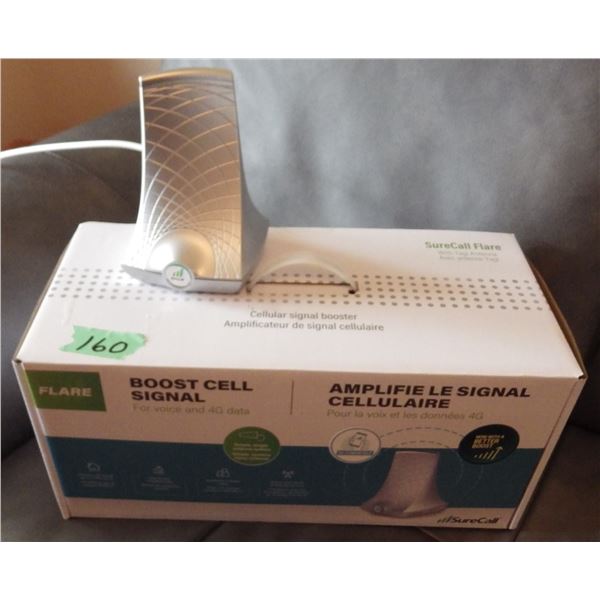 Flare Boost cell signal for voice and 4 G data