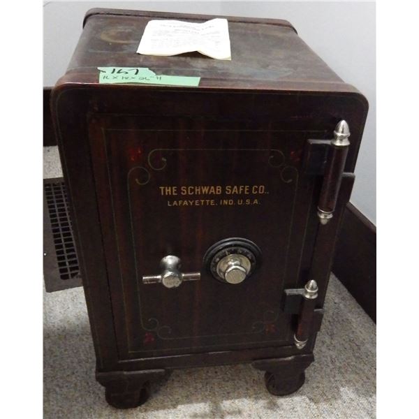 antique safe - The Schwab Safe Company -  With combination and keys