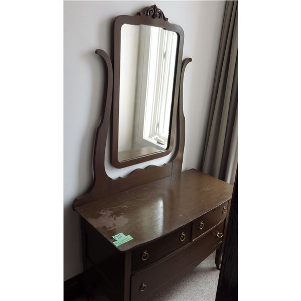 Eaton Co Ltd Mail Order antique dresser with mirror has been painted