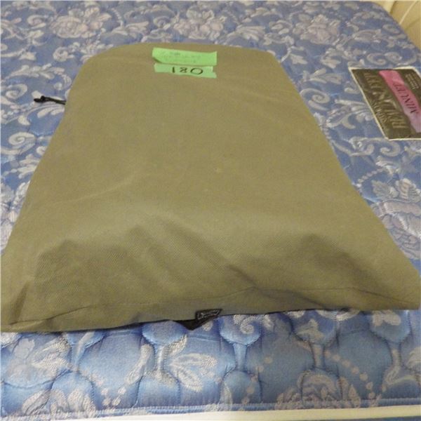 woods twin size double air mattress with built in pump