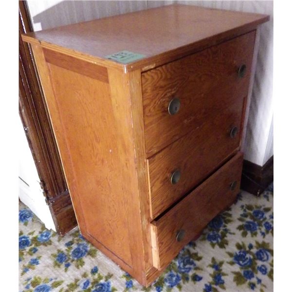 home made 3 drawer dresser
