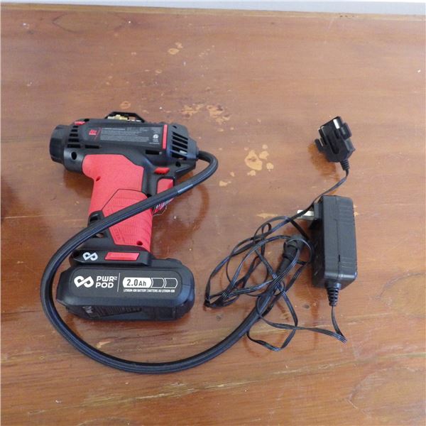 Motomaster 20 Volt Portable Tire inflator