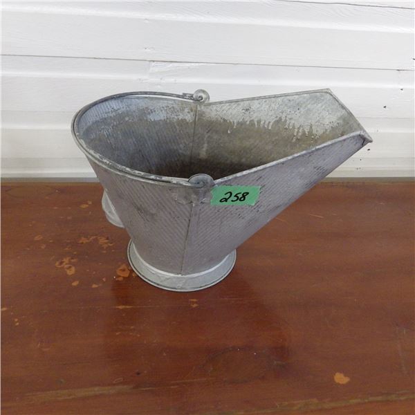 Vintage Coal scuttle or ash pail
