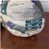 Image 2 : a small pup tent and sleeping bag