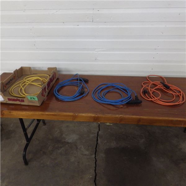 Lot of miscellaneous electrical cords