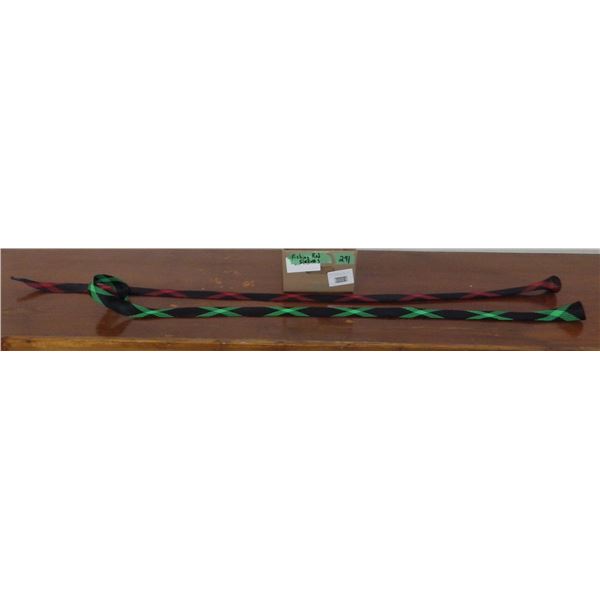 Lot of two fishing rod sleeves