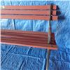 Image 3 : park bench with cast iron bench ends