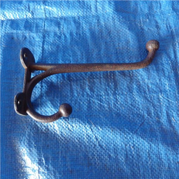 antique cast hook