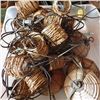 Image 1 : wicker style patio lights
