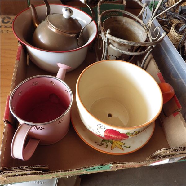 garden pots and planters